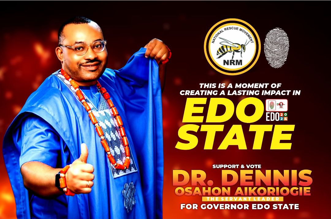 NRM Gubernatorial Candidate in Edo State Vows to Revamp Education Policy