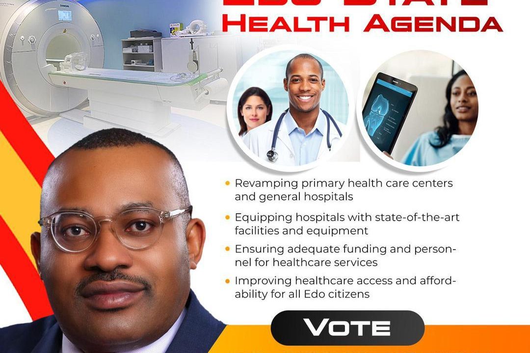 NRM Gubernatorial Candidate Unveils Plans to Transform Health Sector in Edo State